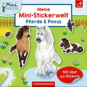  Meine Mini-Stickerwelt - Pferde & Ponys | Sonstiges |  Sack Fachmedien