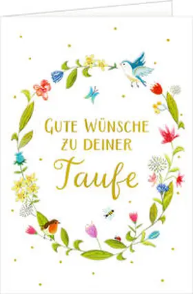  Grußkarten-Set – Glückwünsche zur Taufe | Sonstiges |  Sack Fachmedien