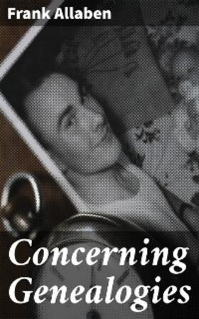 Allaben |  Concerning Genealogies | eBook | Sack Fachmedien