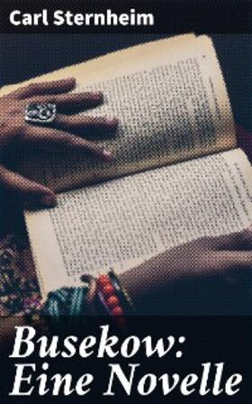 Sternheim |  Busekow: Eine Novelle | eBook | Sack Fachmedien