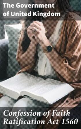  Confession of Faith Ratification Act 1560 | eBook | Sack Fachmedien