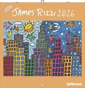 Neumann |  James Rizzi 2026 - Wand-Kalender - Broschüren-Kalender - 30x30 - 30x60 geöffnet - Kunst-Kalender | Sonstiges |  Sack Fachmedien