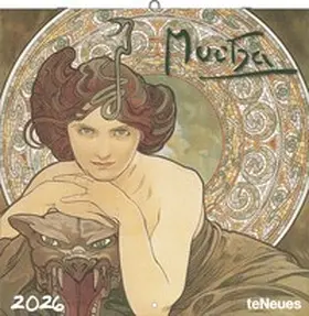 Neumann |  Mucha 2026 - Wand-Kalender - Broschüren-Kalender - 30x30 -30x60 geöffnet - Kunst-Kalender | Sonstiges |  Sack Fachmedien