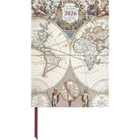 Neumann |  Antique Maps 2026 - Diary - Buchkalender - Taschenkalender - 16x22 | Buch |  Sack Fachmedien