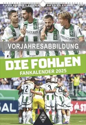 Neumann |  Borussia Mönchengladbach 2026 - Fußball-Kalender - Wand-Kalender - Fan-Kalender - 29,7x42 - Sport | Sonstiges |  Sack Fachmedien
