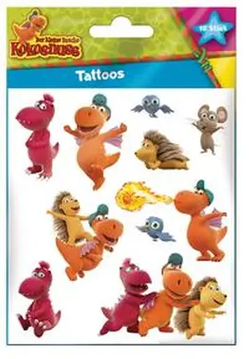  Der kleine Drache Kokosnuss - Tattoos | Sonstiges |  Sack Fachmedien