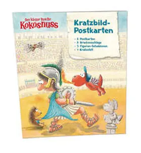  Der kleine Drache Kokosnuss - Kratzbild-Postkarten Set | Sonstiges |  Sack Fachmedien