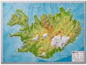 Markgraf / Engelhardt |  Relief Island klein 1:500.000 | Sonstiges |  Sack Fachmedien