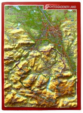 Markgraf / Engelhardt |  Reliefpostkarte Berchtesgadener Land | Sonstiges |  Sack Fachmedien