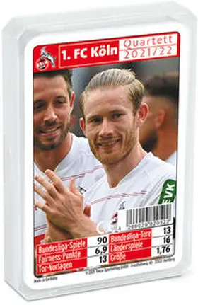 Teepe Sportverlag |  1. FC Köln Quartett (Saison 21/22) | Sonstiges |  Sack Fachmedien