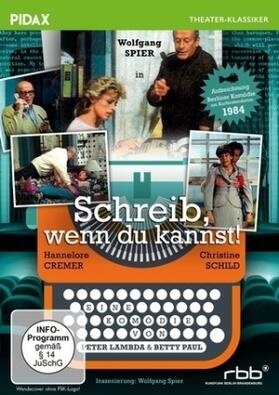 Lambda / Parr / Paul |  Schreib, wenn Du kannst! | Sonstiges |  Sack Fachmedien