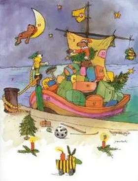  Janoschs Adventskalender Weihnachtsschiff | Sonstiges |  Sack Fachmedien