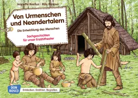 Boetius |  Von Urmenschen und Neandertalern. Die Entwicklung des Menschen. Kamishibai Bildkartenset. | Sonstiges |  Sack Fachmedien