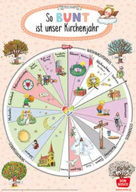 Don Bosco Medien |  So bunt ist unser Kirchenjahr (Jahreskreis evangelisch) | Sonstiges |  Sack Fachmedien