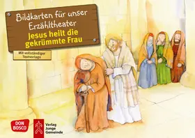 Hitzelberger | Jesus heilt die gekrümmte Frau. Kamishibai Bildkartenset. | Sonstiges | 426-017951589-7 | sack.de