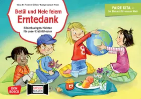 Fromme-Seifert / Kamcili-Yildiz / Kamc¸ili-Yildiz |  Betül und Nele feiern Erntedank. Kamishibai Bildkartenset. | Sonstiges |  Sack Fachmedien