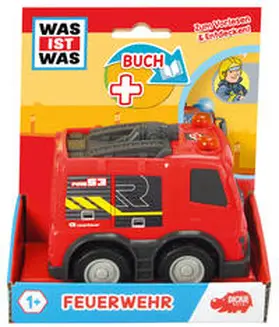 Dickie Spielzeug GmbH & Co. KG / Braun / Weller-Essers |  WAS IST WAS Dickie Toys Feuerwehr. Set (Fahrzeug + Buch) | Buch |  Sack Fachmedien