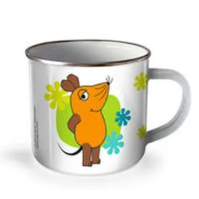  Trötsch Die Maus Emaille Becher Tasse Maus | Sonstiges |  Sack Fachmedien