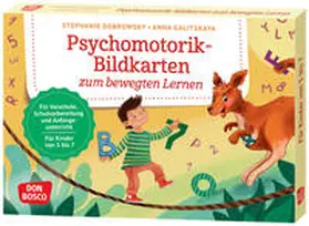 Dobrowsky |  Psychomotorik-Bildkarten zum bewegten Lernen | Buch |  Sack Fachmedien