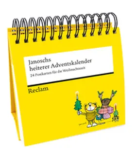 Janosch |  Janoschs heiterer Adventskalender. 24 Postkarten für die Weihnachtszeit (Advents-Postkartenaufsteller) | Sonstiges |  Sack Fachmedien