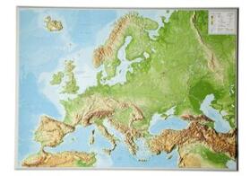 Markgraf / Engelhardt |  Reliefkarte Europa Gross 1 : 8 000 000 | Sonstiges |  Sack Fachmedien