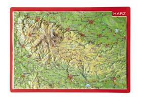 Markgraf / Engelhardt |  Reliefpostkarte Harz | Buch |  Sack Fachmedien