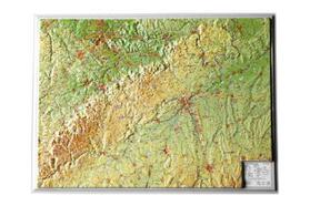 Markgraf / Engelhardt |  Reliefkarte Schwäbische Alb 1 : 430.000 | Sonstiges |  Sack Fachmedien