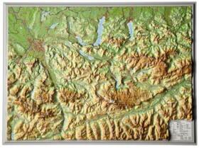Markgraf / Engelhardt |  Relief Salzkammergut 1 : 300.000 | Sonstiges |  Sack Fachmedien