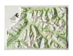 Markgraf / Engelhardt |  Reliefpostkarte Schweizerischer Nationalpark | Sonstiges |  Sack Fachmedien