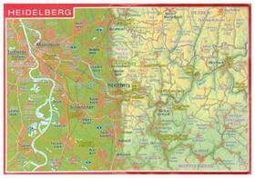 Markgraf / Engelhardt |  Reliefpostkarte Heidelberg | Sonstiges |  Sack Fachmedien