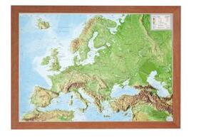 Markgraf / Engelhardt |  Relief Europa 1:16 MIO mit Holzrahmen | Sonstiges |  Sack Fachmedien