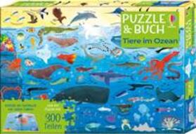  Puzzle & Buch: Tiere im Ozean | Sonstiges |  Sack Fachmedien