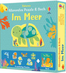 Oldham |  Allererstes Puzzle & Buch: Im Meer | Sonstiges |  Sack Fachmedien