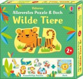 Oldham |  Allererstes Puzzle & Buch: Wilde Tiere | Sonstiges |  Sack Fachmedien