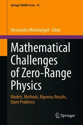 Michelangeli |  Mathematical Challenges of Zero-Range Physics | eBook | Sack Fachmedien