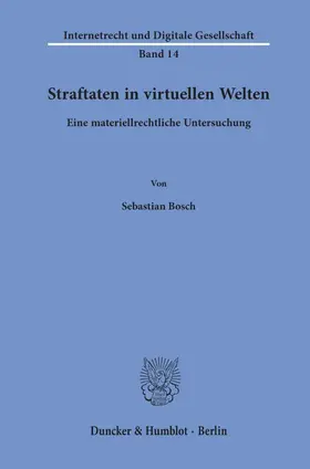 Bosch |  Straftaten in virtuellen Welten. | eBook | Sack Fachmedien