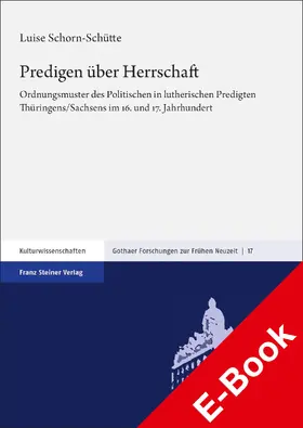 Schorn-Schütte |  Predigen über Herrschaft | eBook | Sack Fachmedien