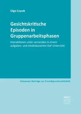 Czyzak |  Gesichtskritische Episoden in Gruppenarbeitsphasen | eBook | Sack Fachmedien