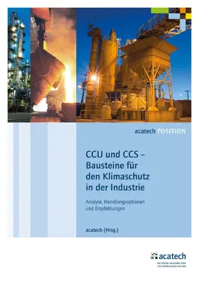 acatech |  CCU und CCS - Bausteine für den Klimaschutz in der Industrie | eBook | Sack Fachmedien