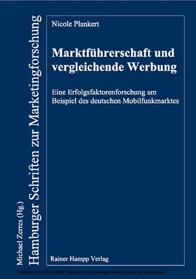 Plankert |  Marktführerschaft und vergleichende Werbung | eBook | Sack Fachmedien