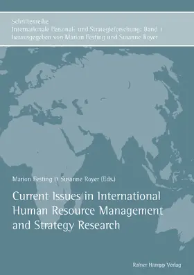 Festing |  Current Issues in International Human Resource Management and Strategy Research | eBook | Sack Fachmedien