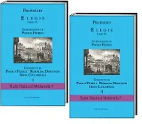  PROPERZIO ELEGIE Libro IV | eBook | Sack Fachmedien