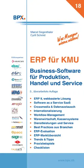 Siegenthaler / BPX |  ERP für KMU | eBook | Sack Fachmedien