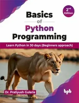 Guleria | Basics of Python Programming | E-Book | www2.sack.de