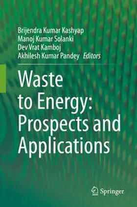 Kashyap / Solanki / Kamboj |  Waste to Energy: Prospects and Applications | eBook | Sack Fachmedien