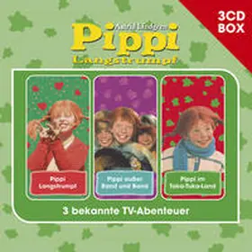 Lindgren / Riedel / Harun |  Pippi Langstrumpf-3-CD Hörspielbox | Sonstiges |  Sack Fachmedien