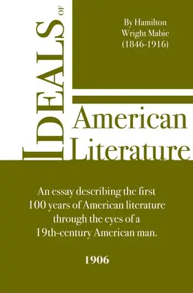 Mabie |  Ideals of American Literature | eBook | Sack Fachmedien