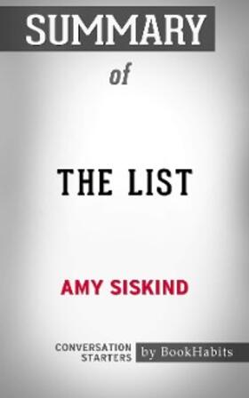 Adams |  Summary of The List: A Week-by-Week Reckoning of Trump's First Year | eBook | Sack Fachmedien