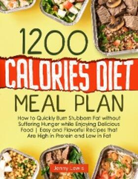 Lewis |  1200 Calories Diet Meal Plan | eBook | Sack Fachmedien