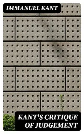 Kant |  Kant's Critique of Judgement | eBook | Sack Fachmedien